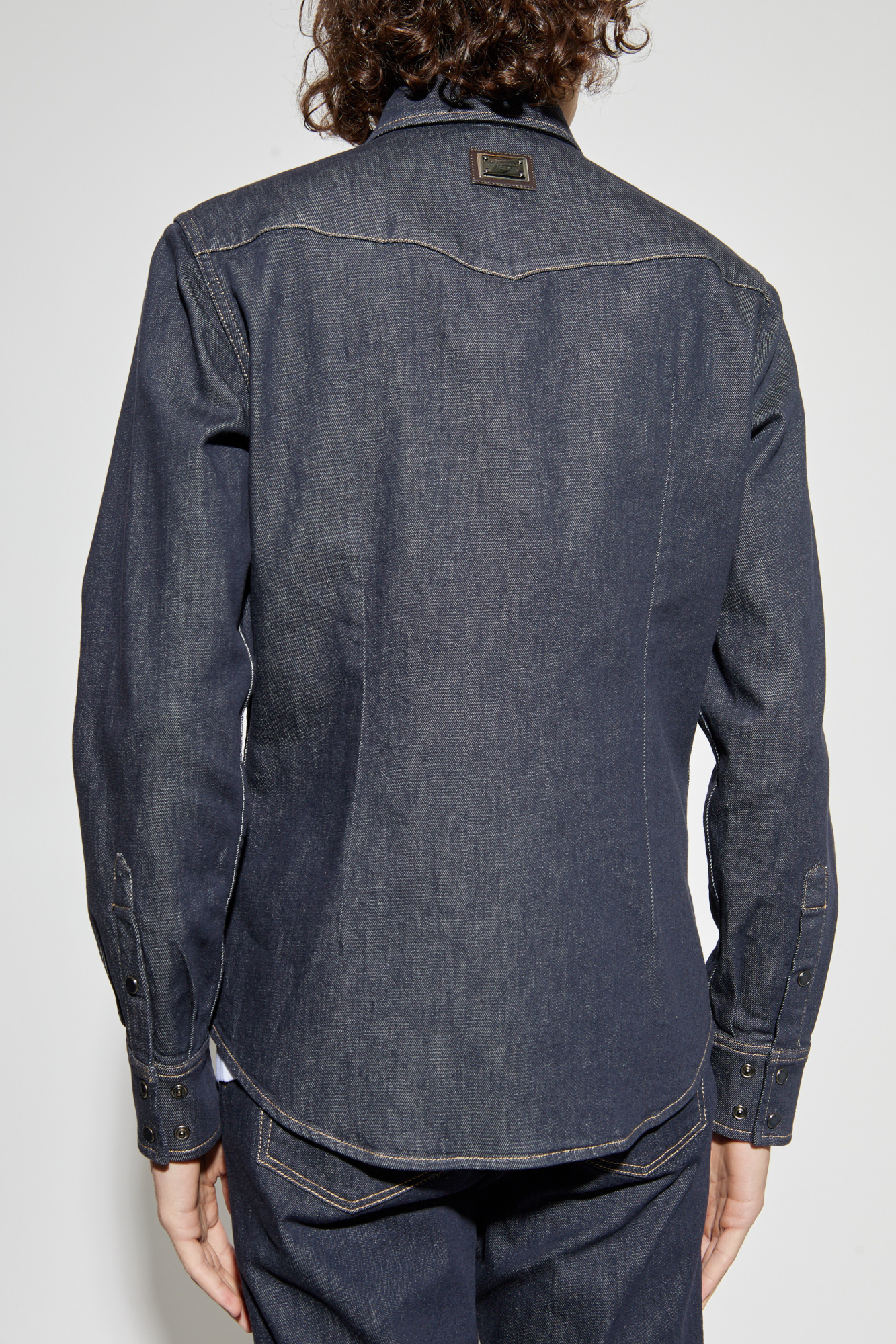 Navy blue Denim shirt Dolce & Gabbana - Vitkac AS